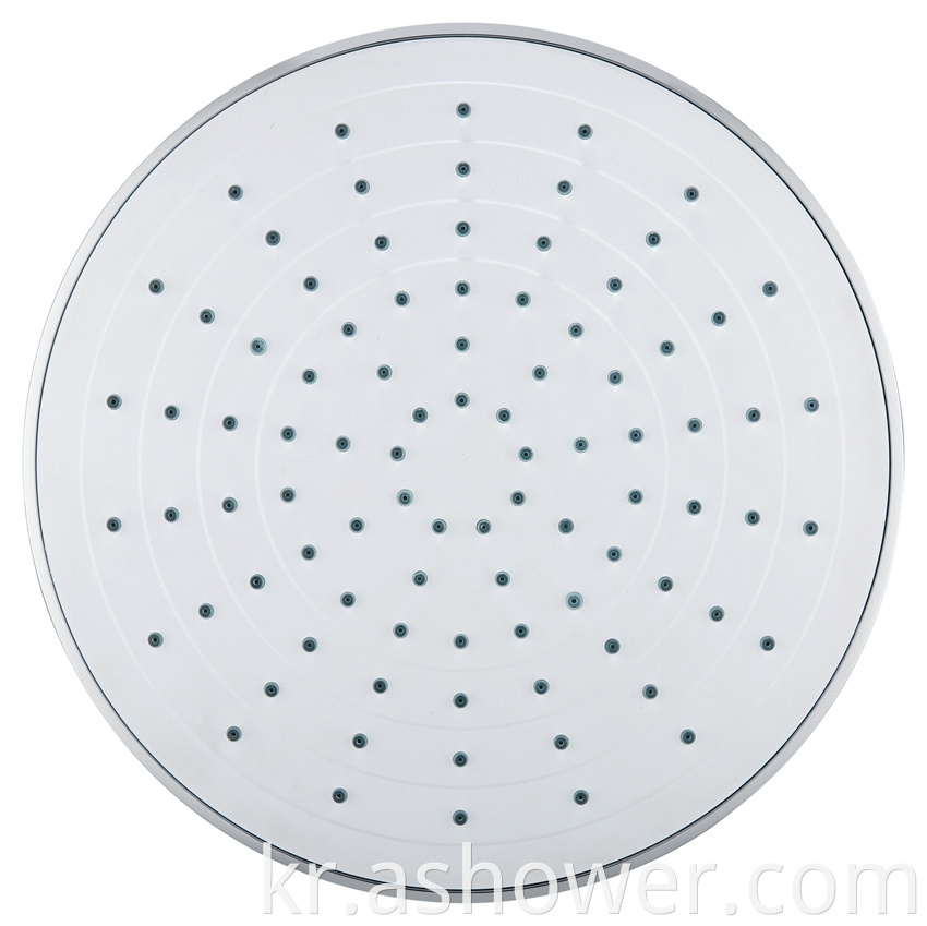 9 Inch Abs Plastic Round Rain Shower Head